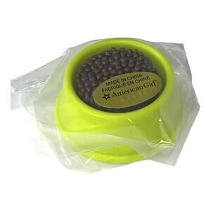 American Girl Joss Dog Food Pet Bowl 2 Pc Surf Vw Bus Doll Pet Accessories New